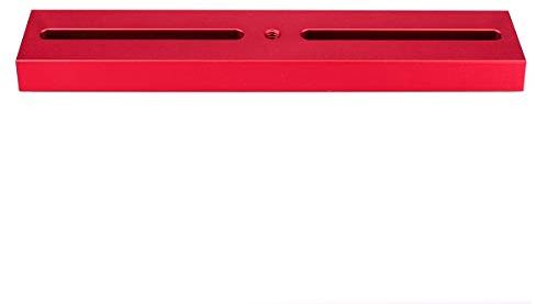 Svbony Standard Schwalbenschwanz Vollmetall Schwalbenschwanzplatte 210mm 8,3 Schwalbenschwanz-Montageplatte für Astronomisches Teleskop Rot