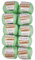 10 x 50g Strickwolle YarnArt Baby Cotton mit 50% Baumwolle, 500 Gramm Wolle einfarbig (kiwi 435)