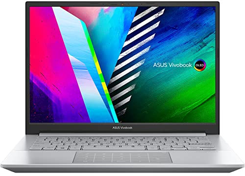 ASUS Vivobook Pro 14 OLED S3401QC-KM188W PC Portable 14 OLED (Ryzen 9 5900HX, RAM 16Go, SSD 512Go PCIe, Windows 11 Home) Clavier AZERTY Français