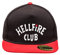 BroiderStudio The Hawkins High Hellfire Club Schwarz/Rot Hut Flacher Gipfel Verstellbar Snapback Unisex Original Bestickte Urban Logo Mütze