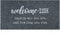 JJUUYOU Large Welcome Mat for Front Door Large 120X45CM Outside Entryway Funny Welcome-ish Gray Doormat Non Slip Rubber Backing Low Profile Mats for Entry Patio Shoe Rugs