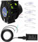 Aufblasbares Luftgebläse-Ersatz, 12 V, 1,5 A, isolierter, wasserdichter Lüfter-Gebläsemotor mit 3 LED-Lichterketten und 2 A-Adapter für Garten, Hof, aufblasbare Gebläse (UK)