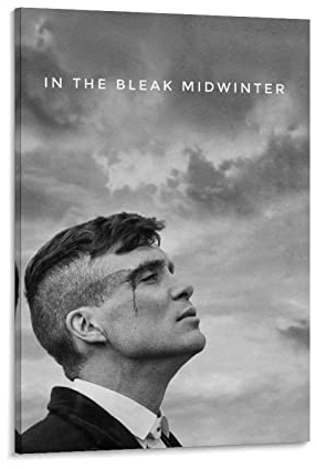 DUSUL Peaky Poster Blinders Thomas Shelby Zitate Poster Dekorative Malerei Leinwand Wandkunst 40 x 60 cm