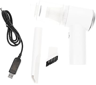 Mobestech Aspiradora De Mano para Coche Potente Succión Limpiador Inalámbrico Aspiradora Portátil para Limpieza De Automóviles Colector De Polvo Eficaz