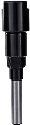 Bestgle Stelo Router Bit Collet Extension Router Rod Gambo Rotondo,8mm Stelo Asta Fresatura Supporto Adattatore Extender per Ritaglio Carpenteria