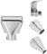 Akozon Milwaukee M18 Compact Heat 2688-20,Heat No 4Pcs Heat Air Nozzles Electric Kit Accessories Industrial Tools Shrink Wrap