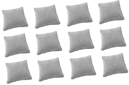 KOMBIUDA Uhrengehäuse 12St Uhrenkissen Schmuckhalter Uhrendisplay-Kissen Ausstellungsregale Uhr für männer Armbandhalter Armreif Kissen die Kette Halskette Veranstalter Anschauen Mann Ring