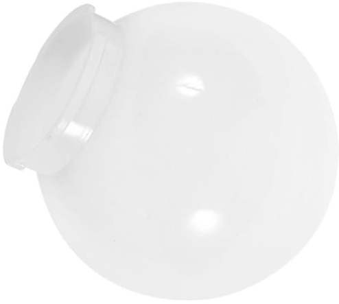 ABOOFAN -Lampenschirm Acryl-Kugel-Lampenabdeckungen Ersatz-Kunststoffpfosten -Wandlampenschirm Beleuchtungskörper Für Kronleuchter Tisch Boden Wandleuchten Gartenlampen 20 Cm