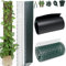 10ft/20ft/40ft DIY Metal Mesh Sphagnum Moss Pole Monstera Plant Support Self Watering Plant Poles for Climbing Indoor Plants(10ft Coated Wire Mesh，4ft Plastic Moss Poles)