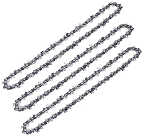 Confezione da 3 catene per motosega da 15,2 cm, 37 maglie, catene di ricambio da 15,2 cm per mini motosega elettrica portatile senza fili