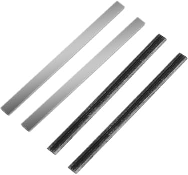 Ruimou 4 Piece 3-1/4 HSS Hand Held Planer Blades Compatible with Bosch PHO 20-82/ PHO 100/ GHO 40-82