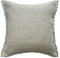URBANARA Pavaro Dekokissen 50x50 cm I 83% Mischgewebe (Upcycling) / 17% Jute Made in Portugal I Zierkissen mit Füllung Couchkissen Sofa-Kissen I Jade