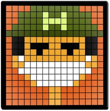 Pixelanzeige, Bluetooth-Pixellicht, DIY-Pixel-Fotorahmen zur Tischmontage, LED-Pixelbildschirm im Mosaik-Pixel-Stil zur Wandmontage