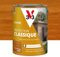 V33 Lasure Bois extérieur Pin d'Orégon - Protection Classique 4 ans - Protège du grisaillement - Direct bois neufs ou anciens - Texture anti-goutte - 5L