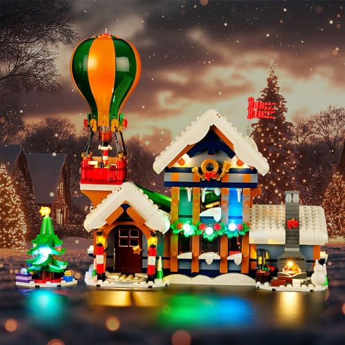 LIGHTAILING Licht-Set Für Lego-10339 Postamt des Weihnachtsmanns - Led-Beleuchtungsset Kompatibel Mit Lego Bausteinen Modell - Modell Set Nicht Enthalten