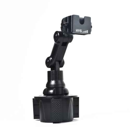 HYS Autoradiohalterung Becherhalter Halterung Kompatibel mit Baofeng UV5R Motorola Waklie Talkie und CB Handfunk, Rückenklemmhalterung (S-2)