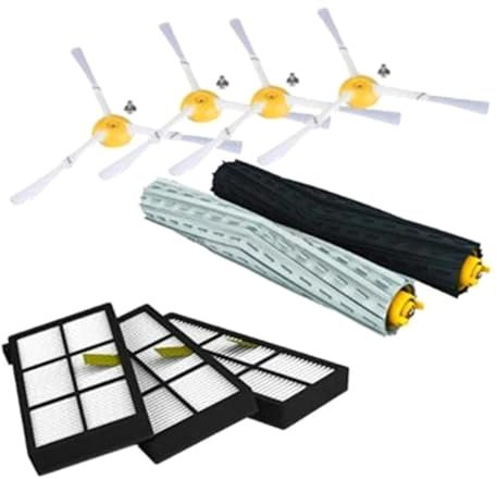 Kit Di Ricambio For Filtri E Spazzole Laterali FYBL-HEPA For Aspirapolvere, Compatibile Con Roomba 980, 990, 900, 896, 886, 870, 865, 800