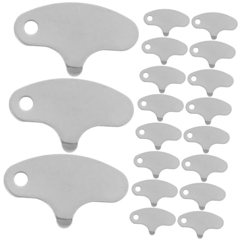 Gatuida Inoxidable Abridor Piezas de Acero Nueces de Macadamia 25 Plata | Herramienta Manual, Diseño Ergonómico y Laborioso, Limpieza Sencilla, para Nueces y Secos
