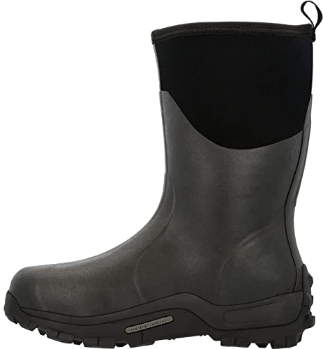 Muck Boots Damen Muckmaster Mid Gummistiefel, Schwarz (Black/Black), 48.5 EU