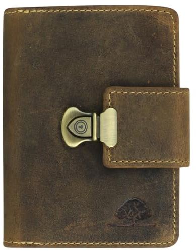 Greenburry Vintage Geldbörse Leder 12,5 cm