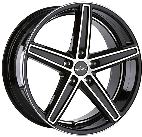 OXIGIN 18 Concave black full polish 11,5x22 ET50 5.00x112.00 Hub Bore 66.60 mm - Alu felgen