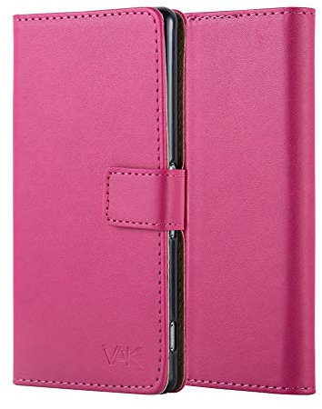 Case For SONY Xperia XA1 Phone Case Luxury Leather Magnetic Flip Wallet Card Holder Book Stand View Protective Cover For Experia XA1 (Pink)