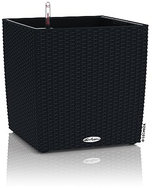 Lechuza Cube Cottage 40 graphitschwarz 15384