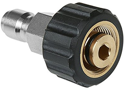 Raccordo Rondella ad alta pressione NUZAMAS Raccordo M22 con filettatura rapida da 3/8 Raccordi per tubi flessibili con filettatura interna in ottone