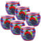 HS Candle Duftkerzen Motiv 6er Pack im Glas, lange Brenndauer und angenehmer Duft (Mixed Berries)