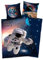 Astronaut Bettwäsche Cosmonaut Weltraum Space Erde Mond Sonne Pluto Jupiter Sterne Sonnensystem Weltall 135 x 200 cm Geschenk NEU Wow - All-In-One-Outlet-24 -