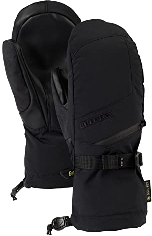 Burton Damen Gore Fäustlinge, True Black, M