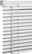 PVC Venetian Blind Blinds Easy Fit Curtains Trimmable Fittings Windows Treatment Shutters Twist Open Close White, 60x210 (Long Drop)