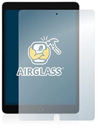 BROTECT Schutzglas für Apple iPad 10.2 2021 (9. Gen.) Schutzfolie Made in Germany Panzer Folie Glas Displayschutz [ 9H, Anti-Fingerprint]
