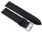 RIOS1931 Don 20mm hochqualitativer klassik Juchten Leder Armband handgemacht und handvernäht in Deutschland Schwarz