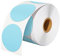 MUNBYN Runde Etiketten 50x50mm Selbstklebend Rolle-Versandetiketten 750 Etiketten Kreis Thermodirekt Etiketten für DIY-Logo-Design QR-Code Namensschild Adressetiketten Haushaltsetiketten (Blau)