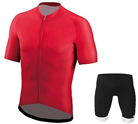 Sommer Fahrradanzug Anzug Rennanzug Herren Mountainbike Radtrikot Sportswear Radtrikot (Farbe A, Größe 5XL)