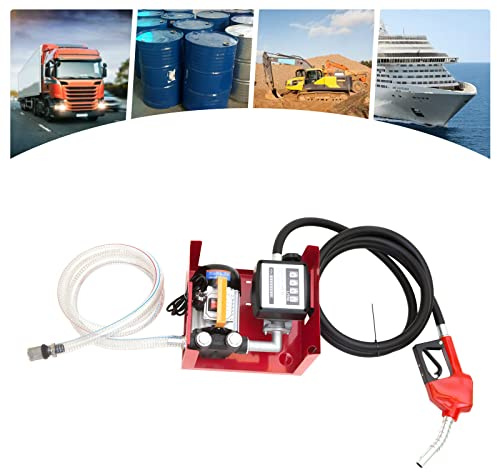 Pompa diesel autoadescante da 550 W, con pistola automatica