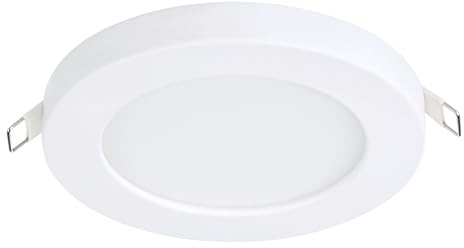 EGLO LED Einbaustrahler Fueva Flex, runde Deckenleuchte | Deckeneinbauleuchte rund, Alu/Kunststoff weiß, neutralweiß, Ø 11,7 cm