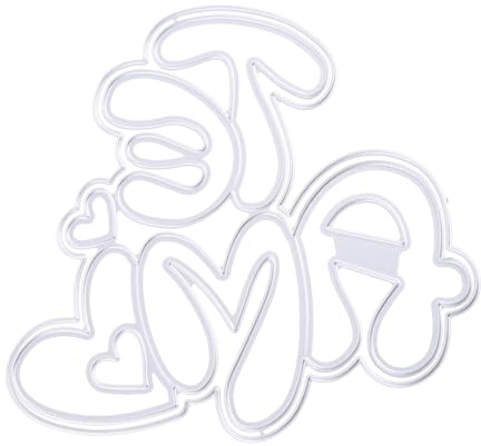 Mumuve Metall-Stanzformen, Metallschablonen zum Basteln für kreative Korallen und Algen, Metall-Stanzschablone, DIY, Scrapbooking, Prägewerkzeug, Papierkarten, Albumdekoration