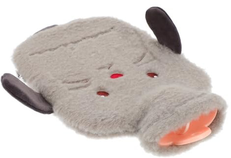 Healvian Wärmflasche migräne migrämü heizkossen Schmerzlinderung hot-water bag thermosocken dämmung hot water migraine Schweinchen Thermotasche Stoffdecke Wasserbeutel Handwärmer Plüsch