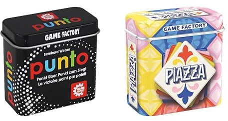 Game Factory 646214 Punto Bundle mit Legespiel 646309 Piazza