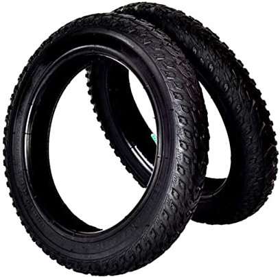 WHAMVOX 1stück Robuster Kinderfahrradreifen Abnehmbarer Stroller-außenreifen Langlebiges Zubehör Für Kinderfahrräder Geeignet Für Fahrräder Schwarz