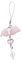 NONGYU Wing Phone Charmchain Phone Straps Chain Charm with Heart Pendant Stylish and Practical Accessory