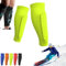 EHOTER Fußball-Schienbeinschoner, professionell, sturzsicher, für Fußballspiele, Anfänger, Laufen, Joggen, Radfahren, Fitness, Teenager, Herren, Damen, Grün, Größe M