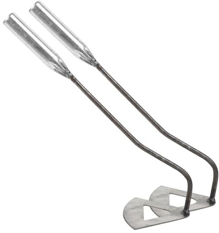 Sosoport 2st Tragbare Kleine Hacke Multifunktionswerkzeug Gartenhacken Tragbare Handhacken Manuelle Unkrautstecher Geschmiedete Hacke Garten Handhacke Handbagger Werkzeug Stahl Grey