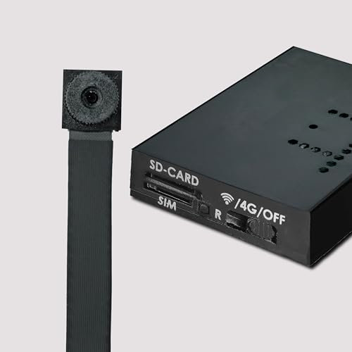 TIKVA TECH Hidden Camera, Mini Spy Cameras - Wi-Fi Wireless / 4G live stream straight to your device in real time watch mini camera 1080P Full HD video quality Audio & Video Security Camera