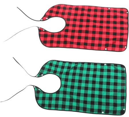 EXAOMBLE 2stücke Wasserdichte Erwachsenenschürzen Für Mahlzeiten Waschbar Und Wiederverwendbar Idealer Schutz Für Ältere Menschen Beim Und Sabbern