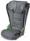 WALSER Auto Kindersitz Noemi, extra schmaler Reisekindersitz (3-8 Jahre) 100-135 cm, klappbare Sitzerhöhung Auto Kinder, ECE R129 Sitzerhöhung waschbar, Autositz Größe 57x46x22 cm Schwarz