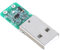 Qcbuegof Módulo adaptador de carga USB, 5 V, 9 V, 12 V, 20 V, 2 5 A, placa base para monitoreo, cámara, router, placa de extracción USB