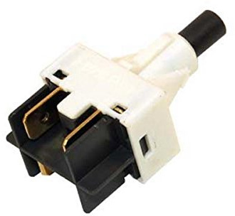 Interruptor de botón de 1 fase, interruptor de encendido/apagado, apto para lavavajillas Arcelik, Beko, Blomberg 1833120400